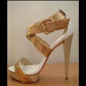 Bebe strappy stiletto sandals